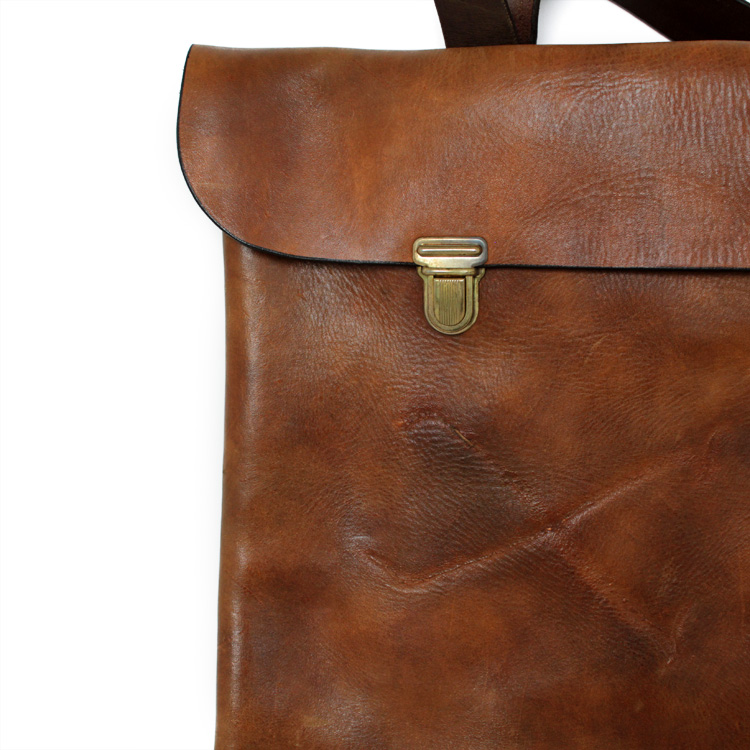 a.b.k custom leather craft|Leather Shoulder Bag|Brown | セレクト 