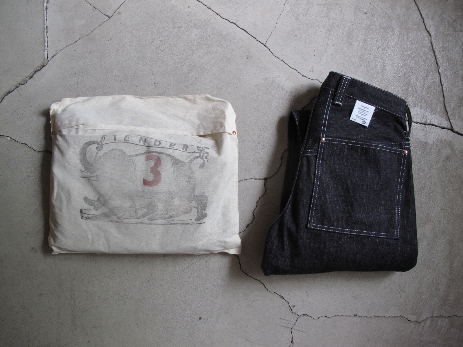 TENDER Co.（テンダー）のTYPE130 Tapered Jeans（前編） | セレクト