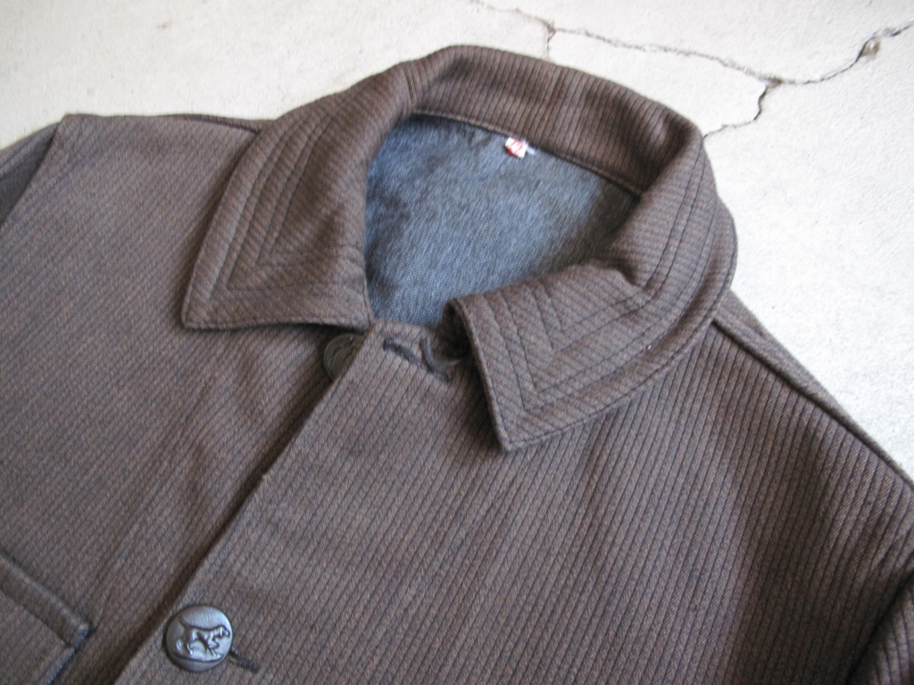 Vintage French Hunting Jacket with Animal Button（動物ボタン 