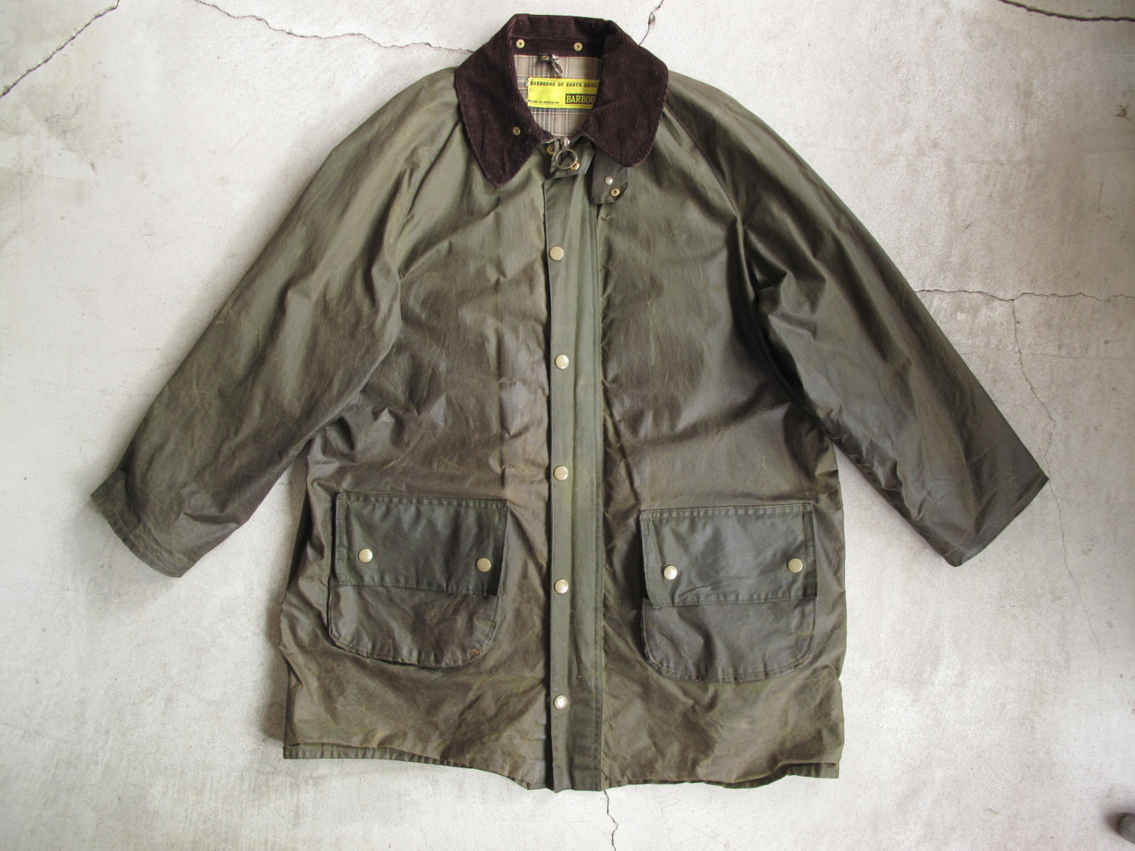 Barbour - 87年製 Vintage Barbour GAMEFAIR 38 バブアーの+