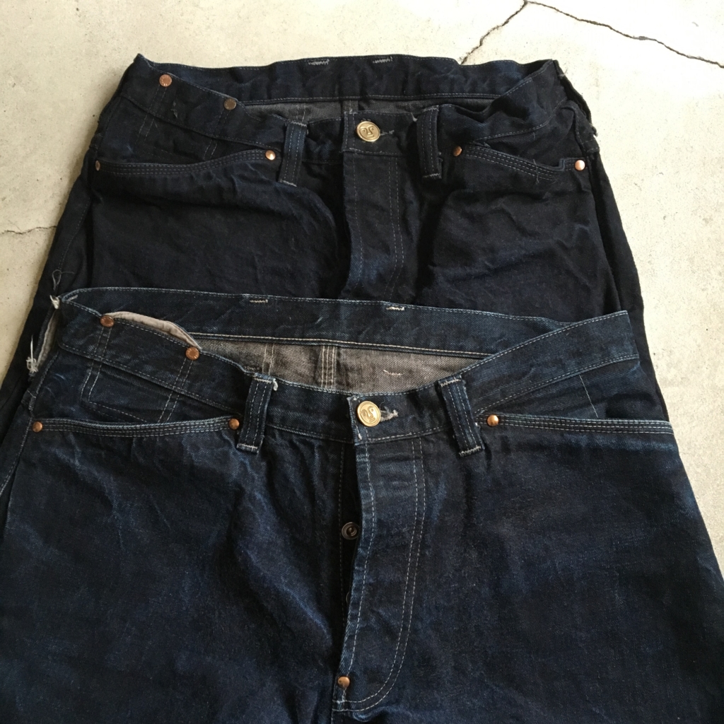 TENDER Co.（テンダー）のTYPE130 Tapered Jeans -UNBORN&Logwood Dye
