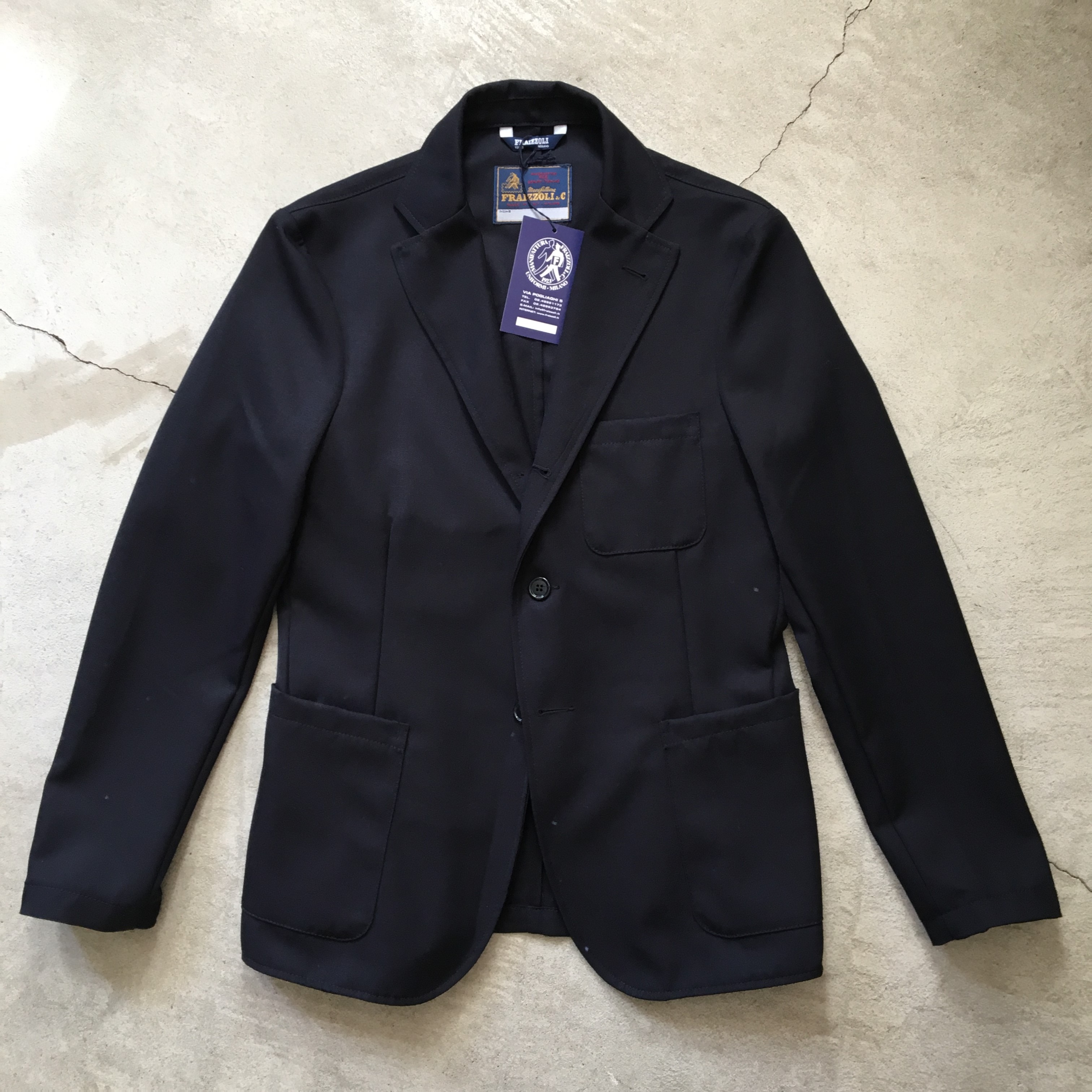 Fraizzoli（フライツォーリ）のTravel Jacket Washable Wool