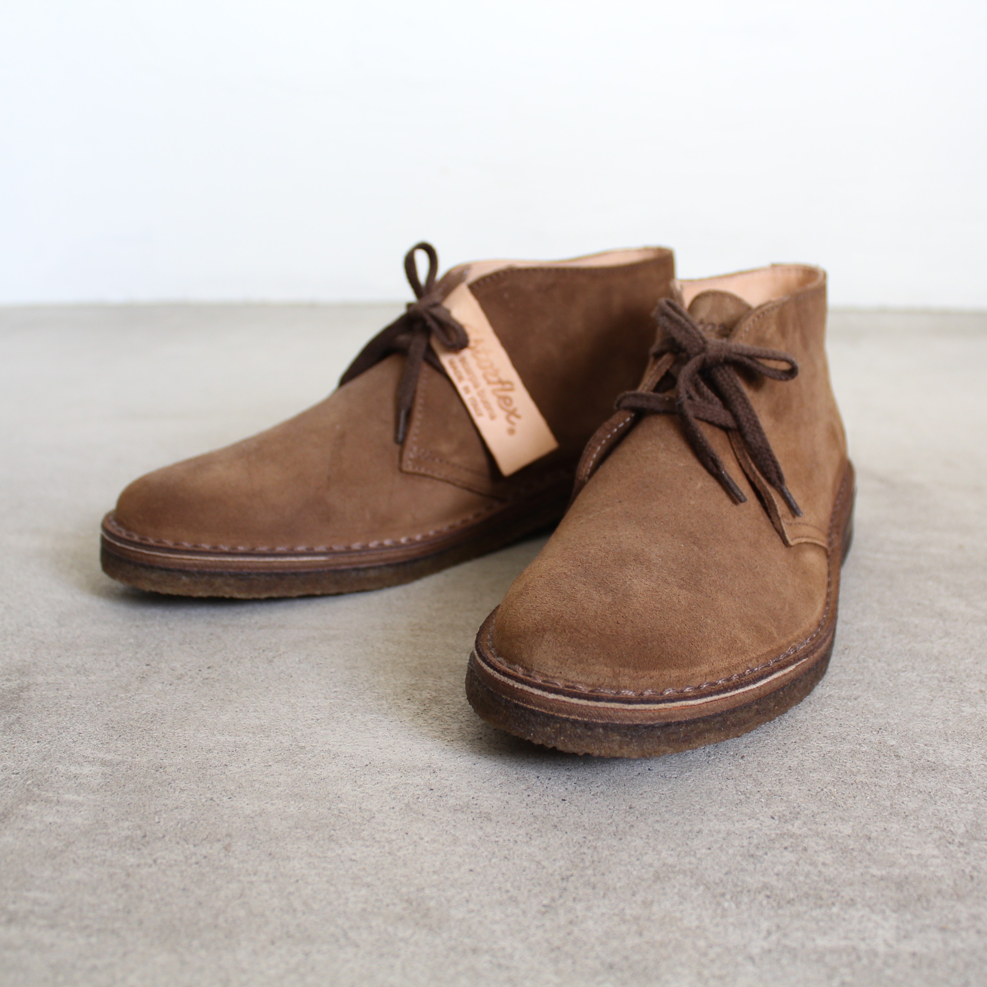 Astorflex/アスターフレックス ブラウン スエードチャッカブーツ 41