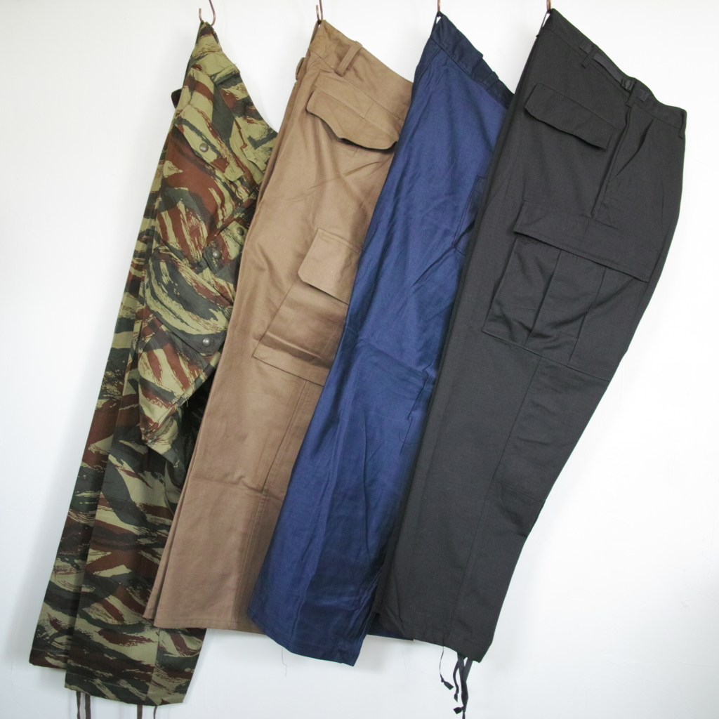 French Army Lizard Camo Cargo Pants (dead stock) | セレクト 