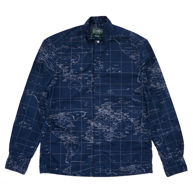 Diaries Blog Gitman Vintage ギットマンヴィンテージ All Mapped Out Shirt Jacket Diaries ダイアリーズ