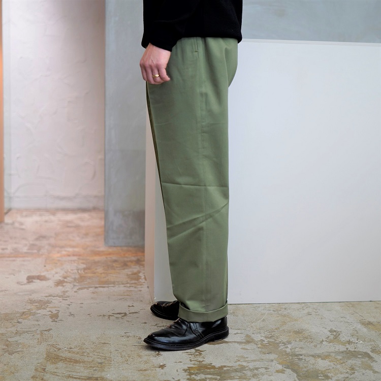 diaries blog | BARRY BRICKEN（バリーブリッケン） | 2 Tuck Trousers 