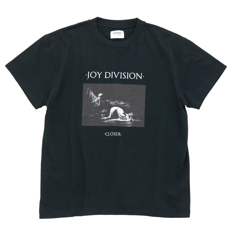 INSONNIA PROJECTS｜JOY DIVISION Closer Tee｜Pure Black | セレクト
