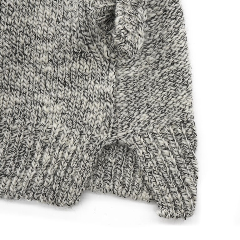 p*8様 【CON VERSATIONS】comm. arch.別注 手編みニッ comm.arch./WOMENS｜Hand Framed Chunky Mock Vest｜Zebra mix